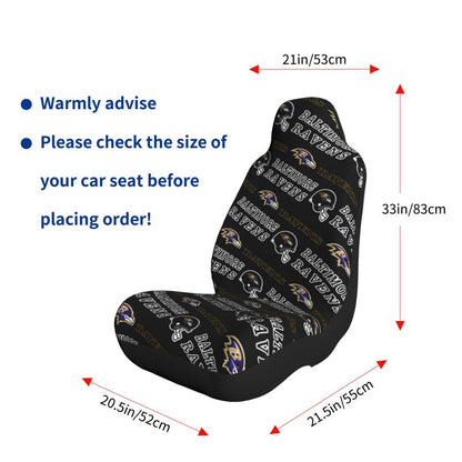 Baltimore Ravens Printed seat dust protection cover car seat protective cover