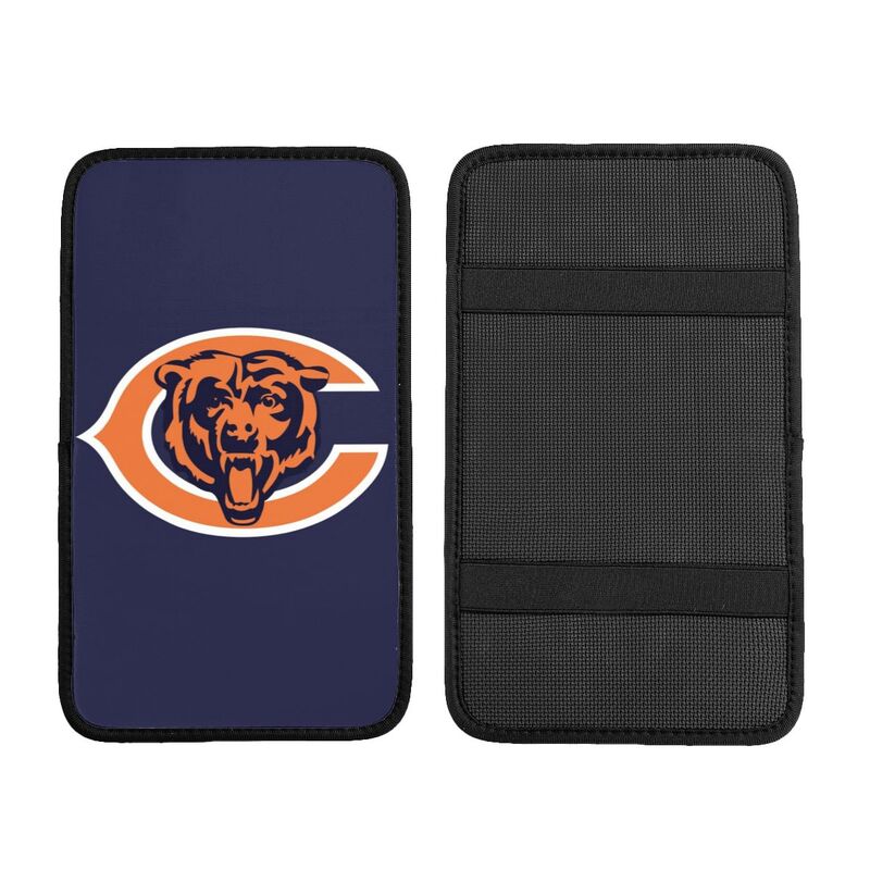 Chicago Bears Printed car armrest box pad anti-abrasion pad
