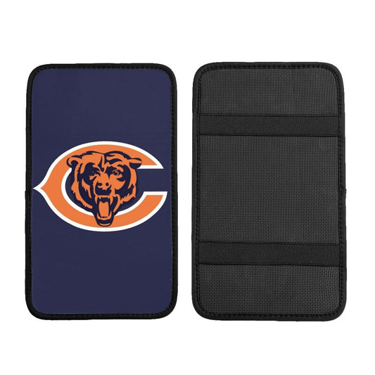 Chicago Bears Printed car armrest box pad anti-abrasion pad
