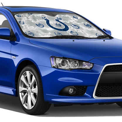 Indianapolis Colts Printed multi size car front windshield sunshade car windshield sunshade