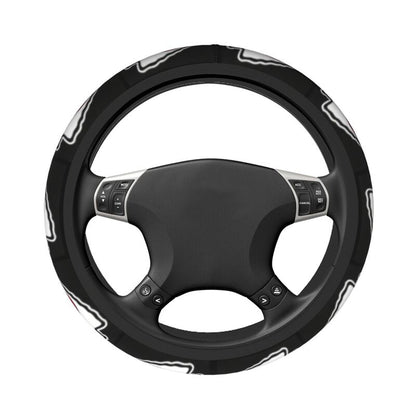 Kansas City Chiefs Printed breathable anti slip cover elastic steering wheel cover