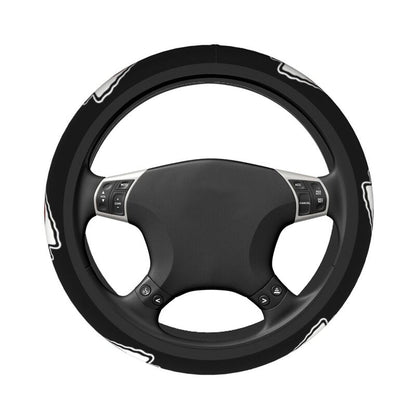 Kansas City Chiefs Printed elastic steering wheel cover car steering wheel protective cover