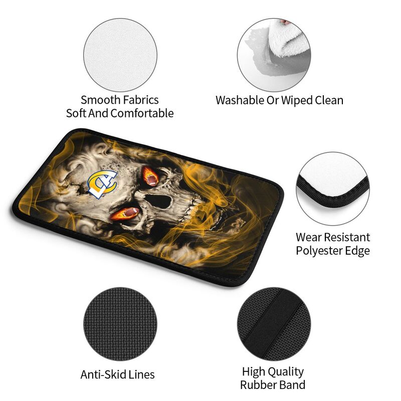 Los Angeles Rams Printed car armrest box pad elbow support anti slip pad