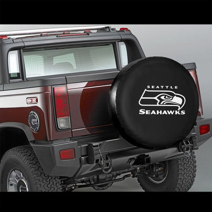 Seattle Seahawks 3 Printing tire protection cover car sun protection tire protection covers