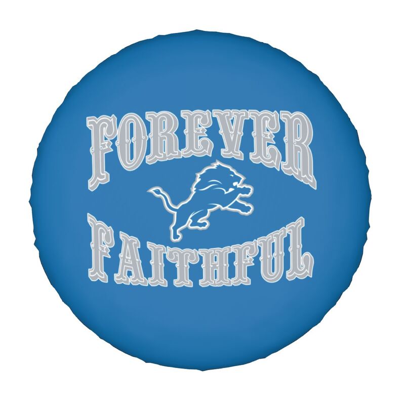 Detroit Lions Printing car spare tire dust protection cover tire protection cover