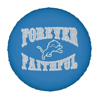 Detroit Lions Printing car spare tire dust protection cover tire protection cover