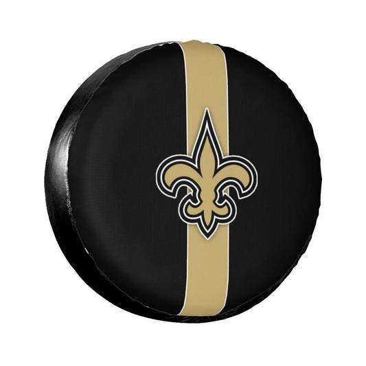 New Orleans Saints 3 Print tire protection covers car sunscreen tire protection covers