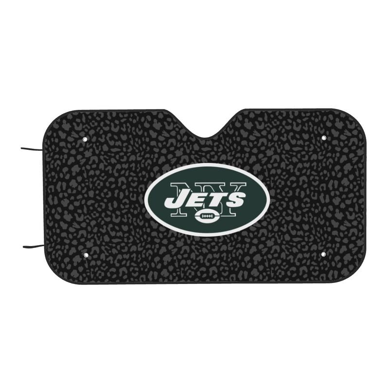 New York Jets Printed Car windshield sunshades is suitable front Car windshield sunshades