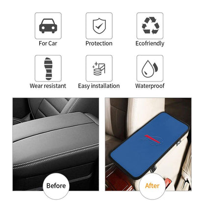 Car armrest box pad Buffalo Bills Printed central armrest box cushion protective pad