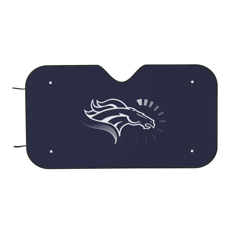 Denver Broncos Print Car windshield sunshades suitable for front Car windshield sunshades