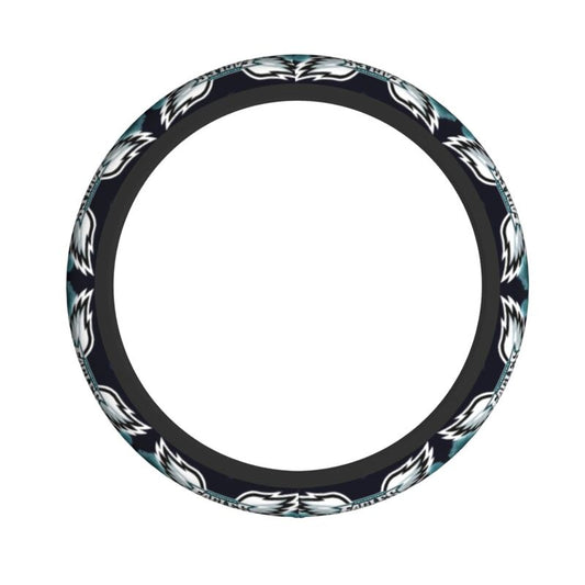 Philadelphia Eagles Printed breathable elastic steering wheel protective cover