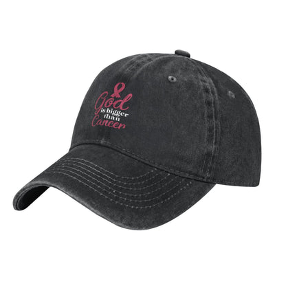 God Is Bigger Than Printed unisex baseball cap adjustable cap outdoor sun hats trucker hat