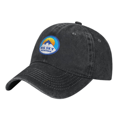BIG SKY MONTANA(2) Printed unisex baseball cap adjustable cap outdoor sun hats trucker hat