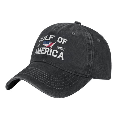 GULF OF AMERICA Est. 2025 Printed unisex baseball cap adjustable cap outdoor sun hats trucker hat