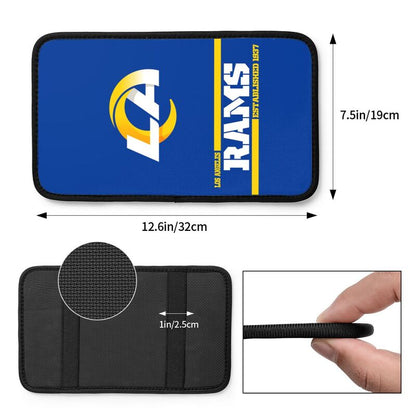 Los Angeles Rams Printed car armrest box pad Protective pad