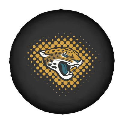 Jacksonville Jaguars Printing tire protection cover car sun protection tire protection cover