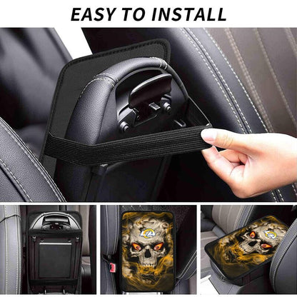 Los Angeles Rams Printed car armrest box pad elbow support anti slip pad