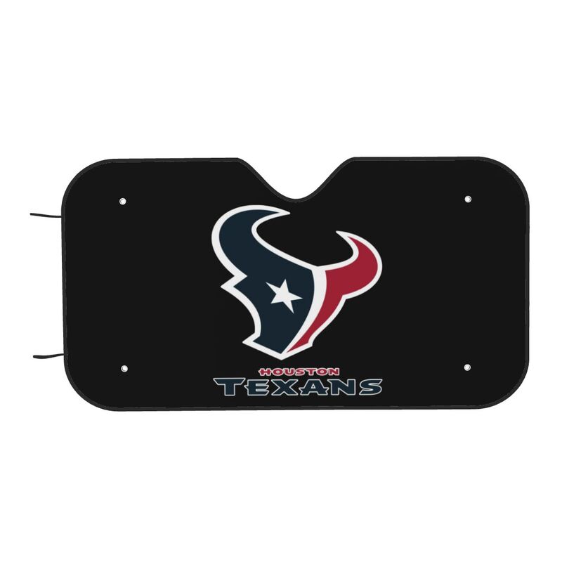 Houston Texans 2 Print suitable for front Car windshield sunshades Car windshield sunshades