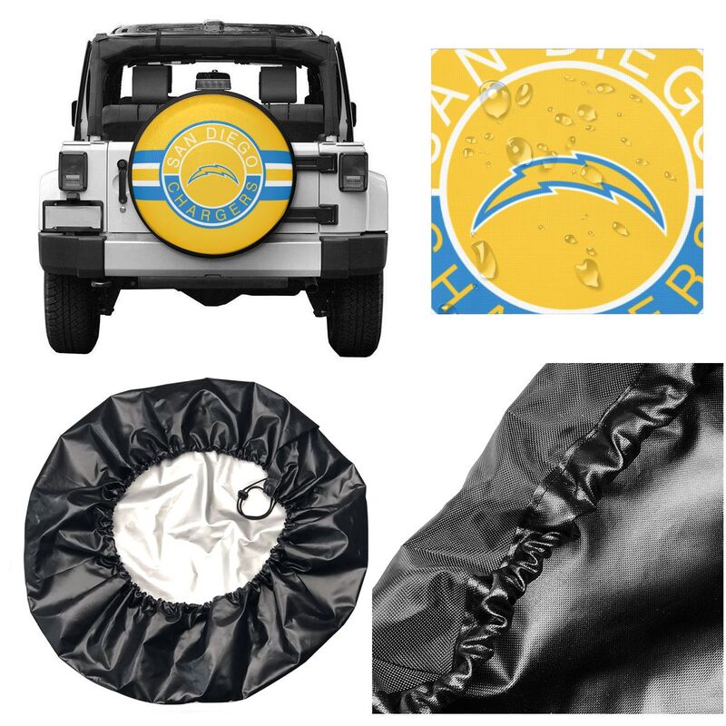 San Diego Chargers Print tire protection cover car sun protection tire protection cover