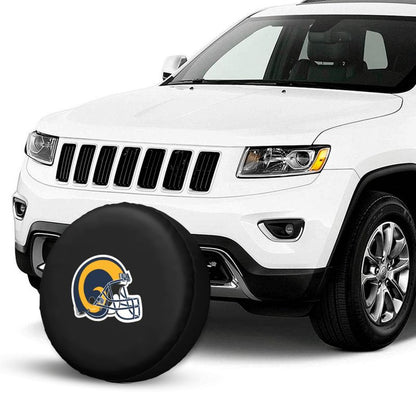Los Angeles Rams 3 Car tire protective cover waterproof and dustproof tire cover