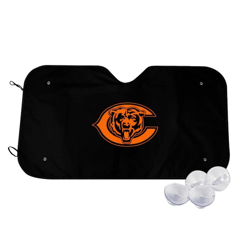 Chicago Bears 3 Print suitable for front Car windshield sunshades Car windshield sunshades