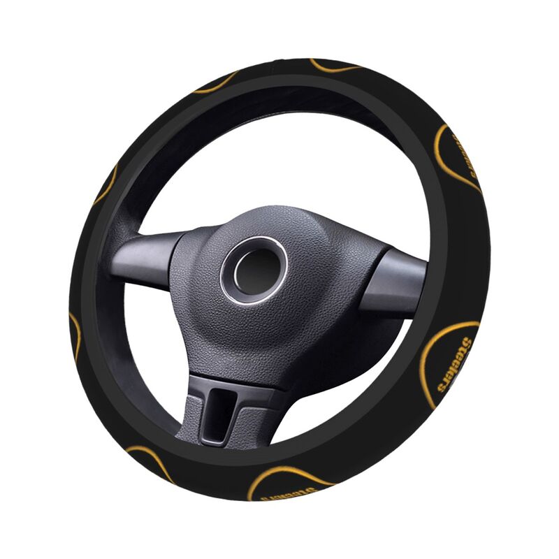 Pittsburgh Steelers 3 Printed breathable anti slip cover elastic steering wheel cover