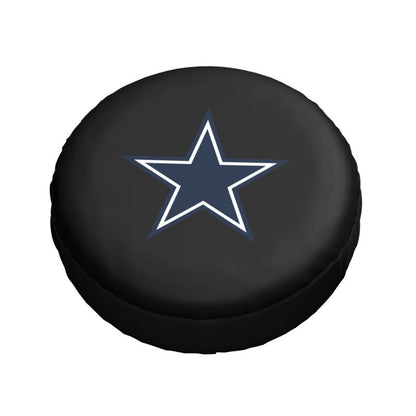Dallas Cowboys 3 Car tire protective cover waterproof and dustproof tire cover