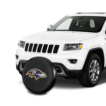 Baltimore Ravens Car tire protection cover spare tire waterproof and dustproof cover