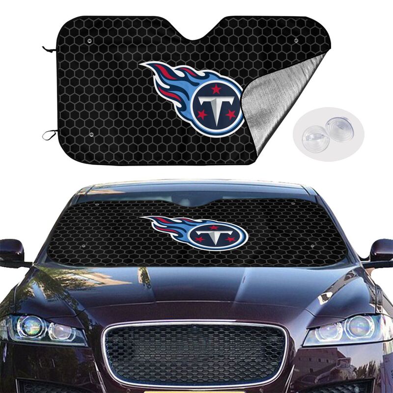 Tennessee Titans Printed is suitable front Car windshield sunshades Car windshield sunshades