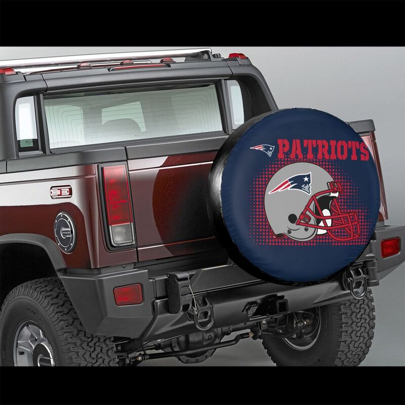New England Patriots Printed tire protection cover car sun protection tire protection cover