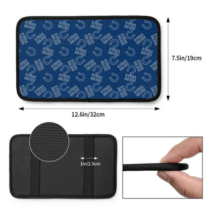 Indianapolis Colts  Printed armrest protective cover car armrest box cushion