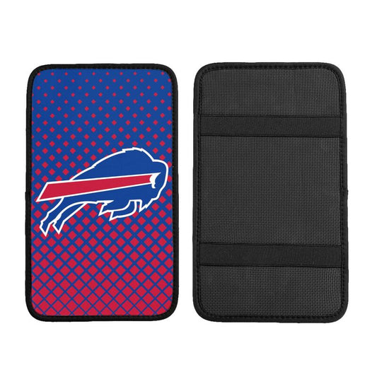 Buffalo Bills Car handrail box cushion Personalized printed car armrest cover