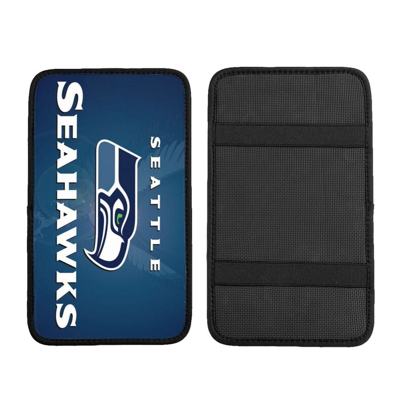 Seattle Seahawks Printed car armrest box pad anti-abrasion pad