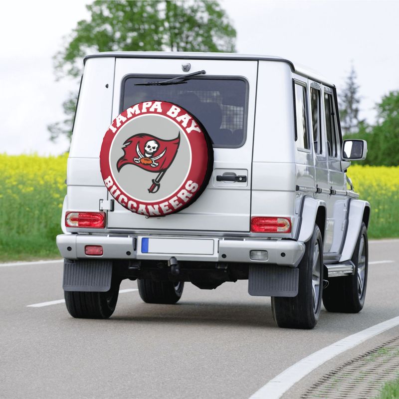 Tampa Bay Buccaneers Printing car tire covers waterproof and dustproof protective covers