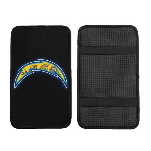 San Diego Chargers Printed car center armrest box pad anti slip pad