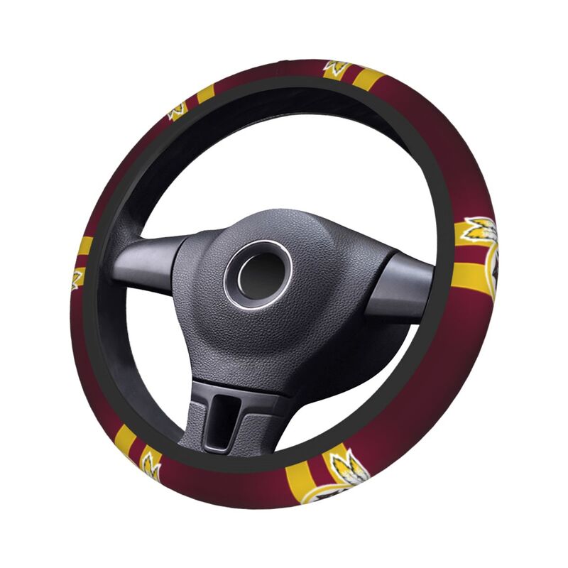 Washington Commanders 3 Printed breathable elastic steering wheel protective cover
