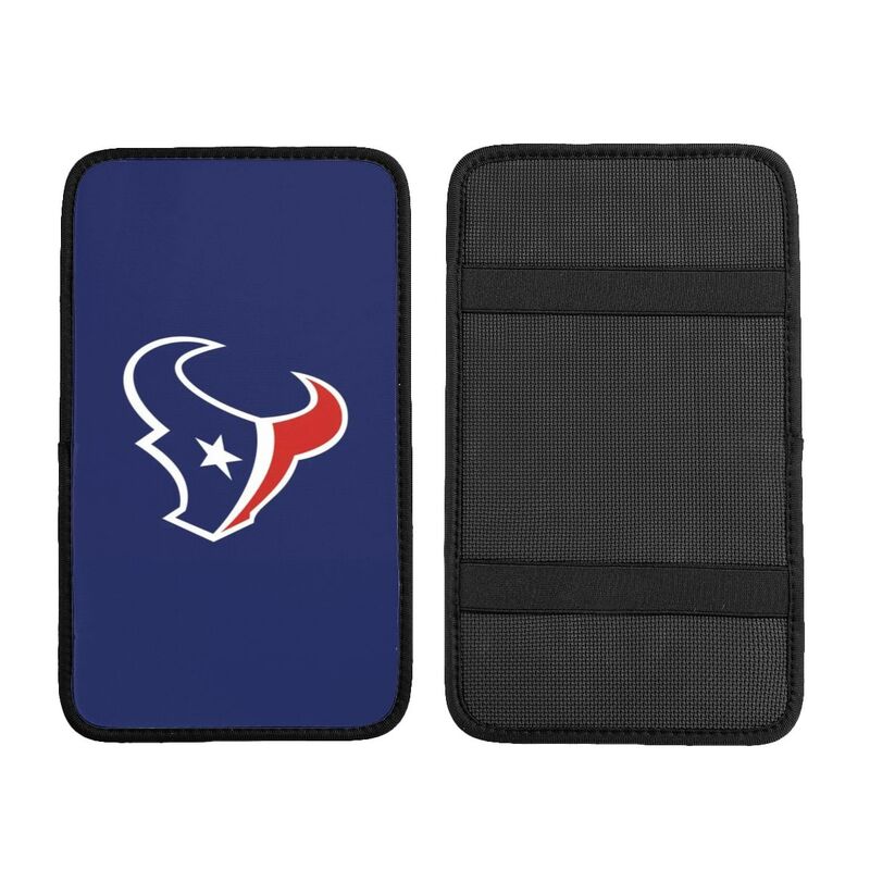 Houston Texans Printed car armrest box pad elbow protection pad