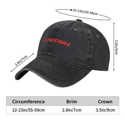 Fountain Powerboats Printed unisex baseball cap adjustable cap outdoor sun hats trucker hat