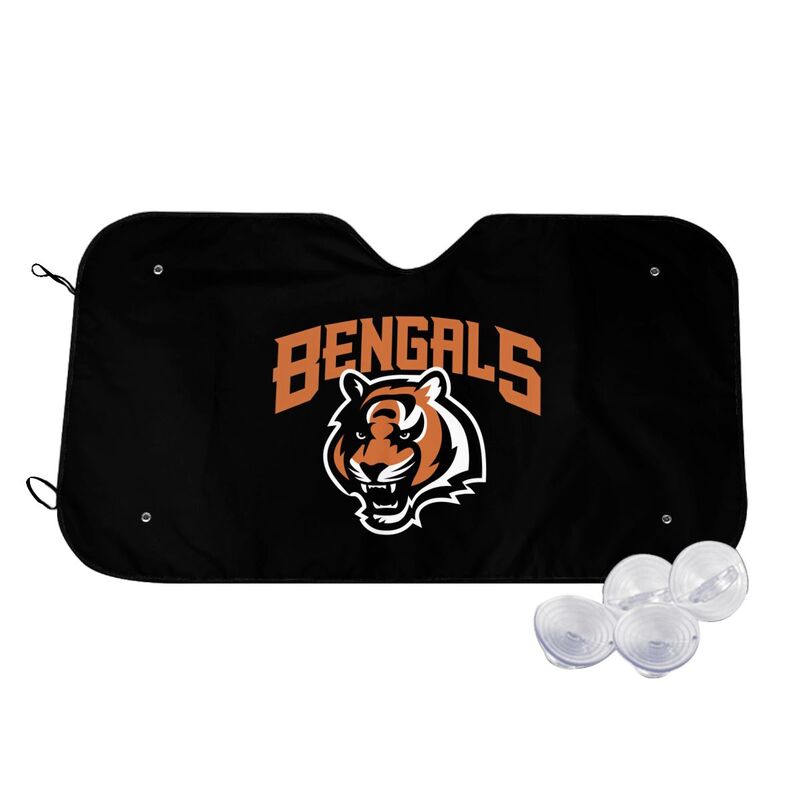 Cincinnati Bengals Printed multi size front windshield sunshade car windshield sunshade