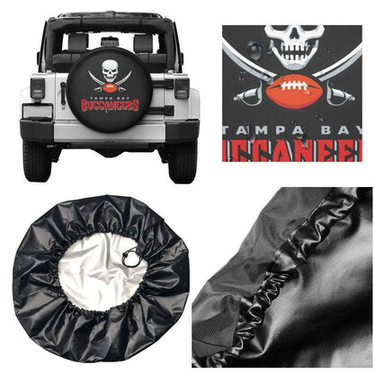 Tampa Bay Buccaneers Printing tire protection cover car sun protection tire protection covers