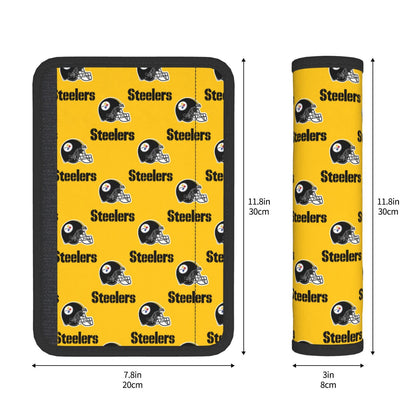 Pittsburgh Steelers Car seat belt shoulder strap UNISEX seat belt protective cover