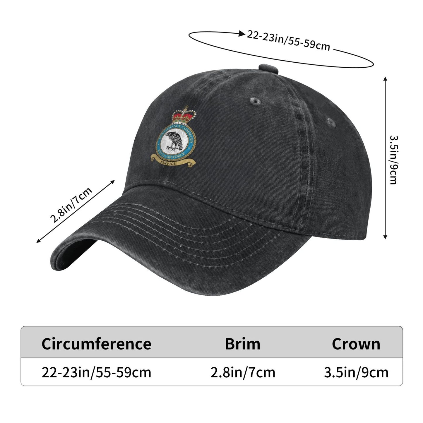 RAF Maintenance Command Printed unisex baseball cap adjustable cap outdoor trucker hat veterans Gifts