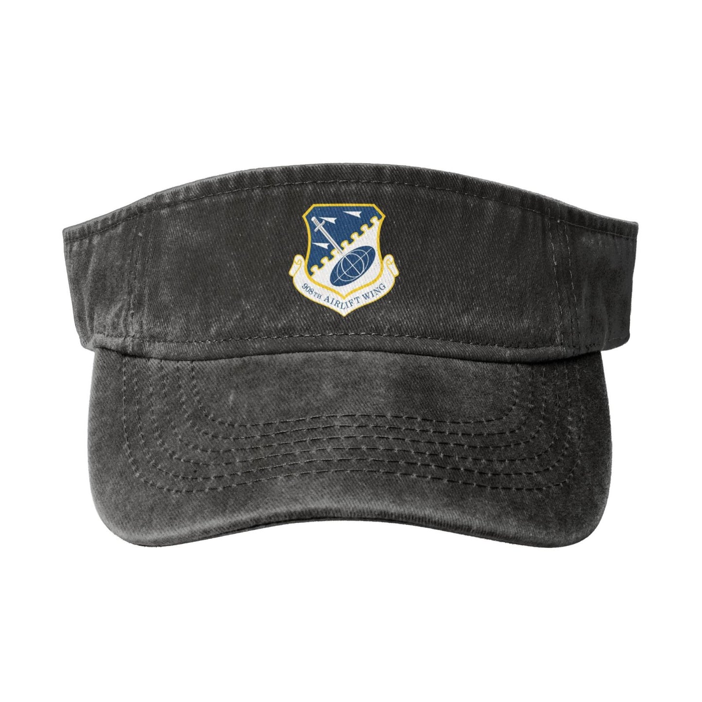 USAF 908th Airlift Wing Printing adjustable Empty Top Baseball Sun Cap unisex outdoor sport hat veterans gift