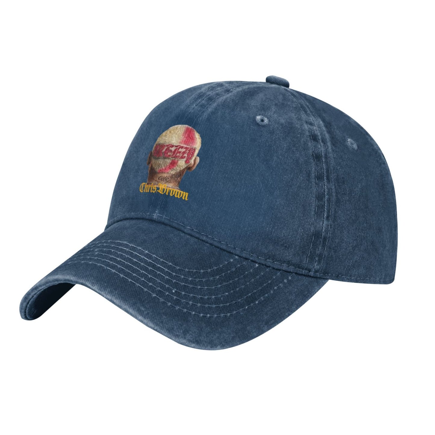 Chris Brown Printing unisex baseball cap adjustable hats veteran gift