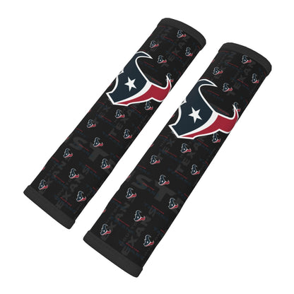 Houston Texans personalized seat belt protective cover Car seat belt protective cover