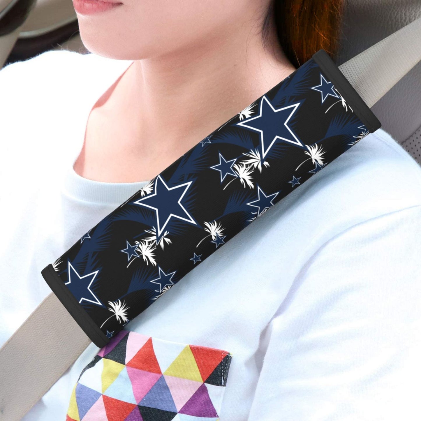 Dallas Cowboys Car seat belt shoulder strap adult seat belt protective cover