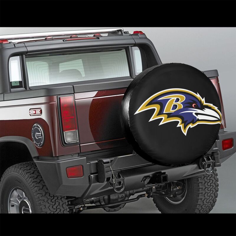 Baltimore Ravens Print tire protection covers car sunscreen tire protection covers