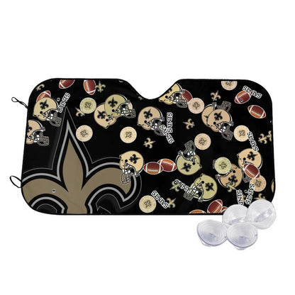 New Orleans Saints Print multiple sizes car windshield sunshade panel car windshield sunshade cover
