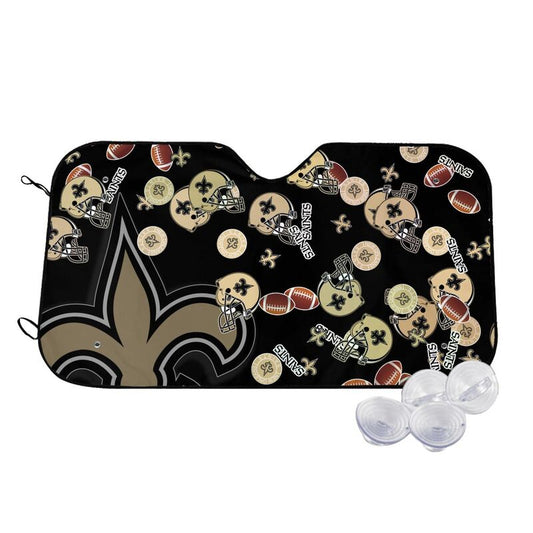 New Orleans Saints Print multiple sizes car windshield sunshade panel car windshield sunshade cover