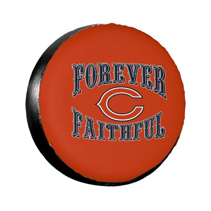 Chicago Bears Printing car spare tire dust protection cover tire protection cover